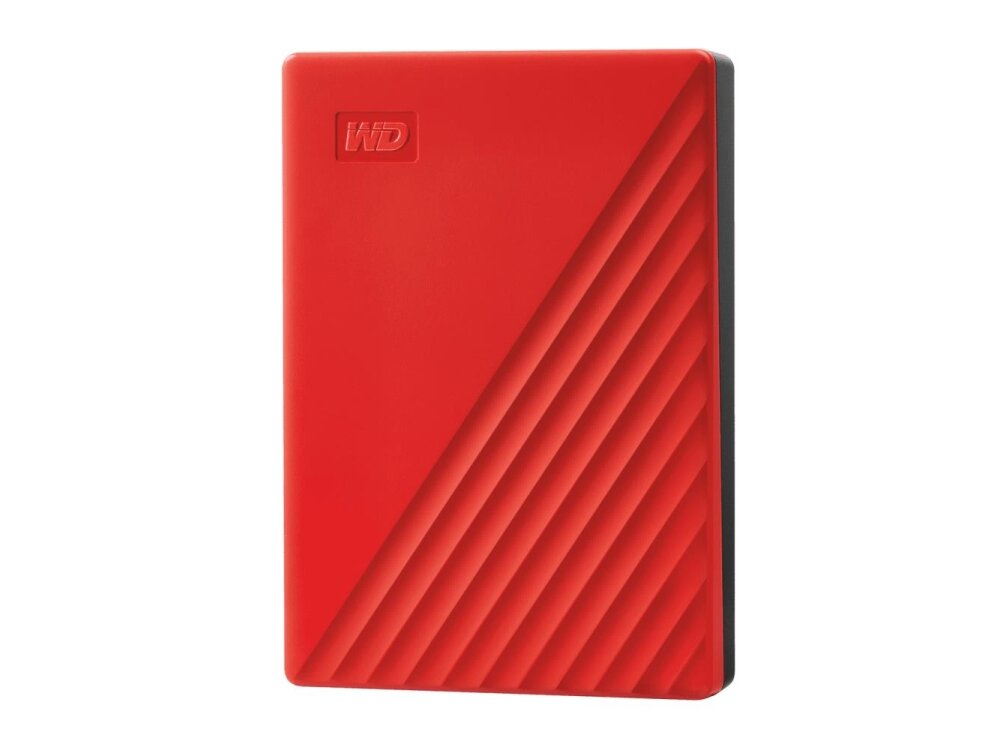 External HDD|WESTERN DIGITAL|My Passport|4TB|USB 2.0|USB 3.0|USB 3.2|Colour Red|WDBPKJ0040BRD-WESN