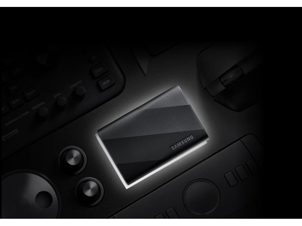 External SSD|SAMSUNG|T9|2TB|USB 3.2|Write speed 1950 MBytes/sec|Read speed 2000 MBytes/sec|MU-PG2T0B/EU 3