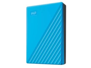 External HDD|WESTERN DIGITAL|My Passport|6TB|USB 2.0|USB 3.2|Sky Blue|WDBR9S0060BBL-WESN 1