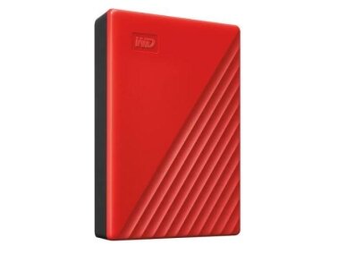 External HDD|WESTERN DIGITAL|My Passport|6TB|USB 2.0|USB 3.2|Red|WDBR9S0060BRD-WESN 3