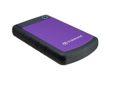 External HDD|TRANSCEND|StoreJet|4TB|USB 3.0|Colour Purple|TS4TSJ25H3P