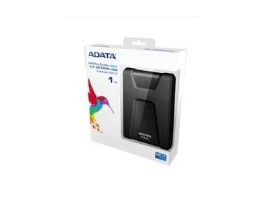 External HDD|ADATA|1TB|USB 3.1|Colour Black|AHD650-1TU31-CBK