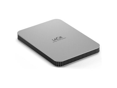 External HDD|LACIE|Mobile Drive|2TB|USB-C|Colour Silver|STLP2000400