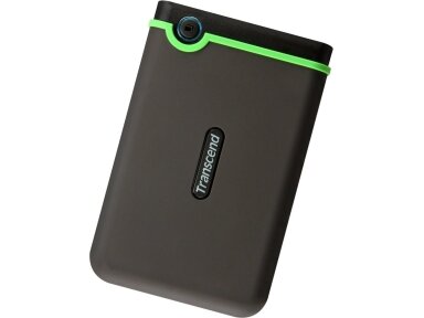 External HDD|TRANSCEND|StoreJet|2TB|USB 3.0|Colour Green|TS2TSJ25M3S