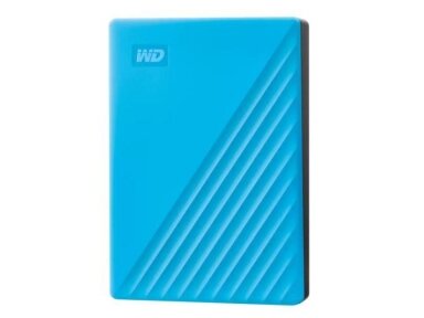 External HDD|WESTERN DIGITAL|My Passport|6TB|USB 2.0|USB 3.2|Sky Blue|WDBR9S0060BBL-WESN