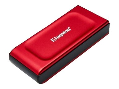 External SSD|KINGSTON|XS1000|1TB|USB 3.2|Write speed 1000 MBytes/sec|Read speed 1050 MBytes/sec|SXS1000R/1000G