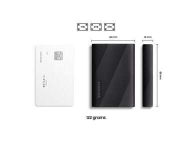 External SSD|SAMSUNG|T9|2TB|USB 3.2|Write speed 1950 MBytes/sec|Read speed 2000 MBytes/sec|MU-PG2T0B/EU