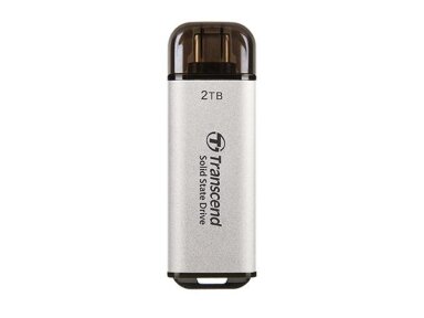 External SSD|TRANSCEND|ESD300|2TB|USB-C|Write speed 950 MBytes/sec|Read speed 1500 MBytes/sec|TS2TESD300S