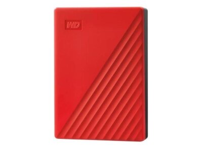 External HDD|WESTERN DIGITAL|My Passport|6TB|USB 2.0|USB 3.2|Red|WDBR9S0060BRD-WESN
