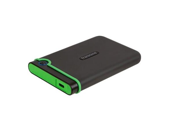External HDD|TRANSCEND|StoreJet|TS2TSJ25M3C|2TB|USB 3.1|Colour Green|TS2TSJ25M3C 1