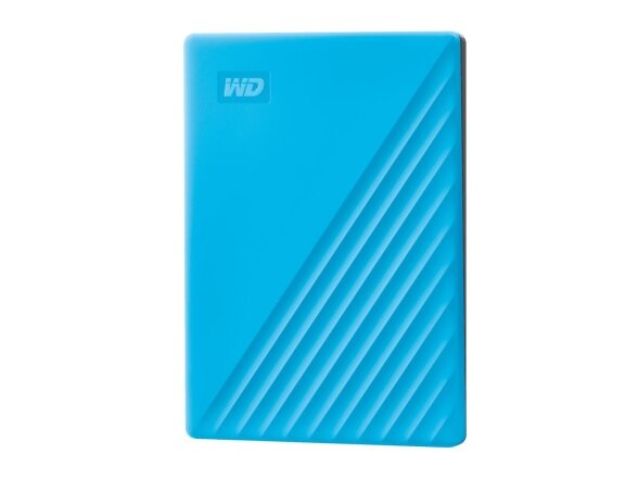 External HDD|WESTERN DIGITAL|My Passport|2TB|USB 2.0|USB 3.0|USB 3.2|Colour Blue|WDBYVG0020BBL-WESN