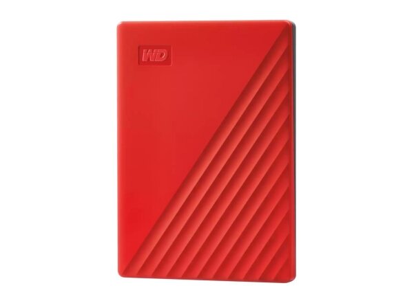 External HDD|WESTERN DIGITAL|My Passport|2TB|USB 2.0|USB 3.0|USB 3.2|Colour Red|WDBYVG0020BRD-WESN