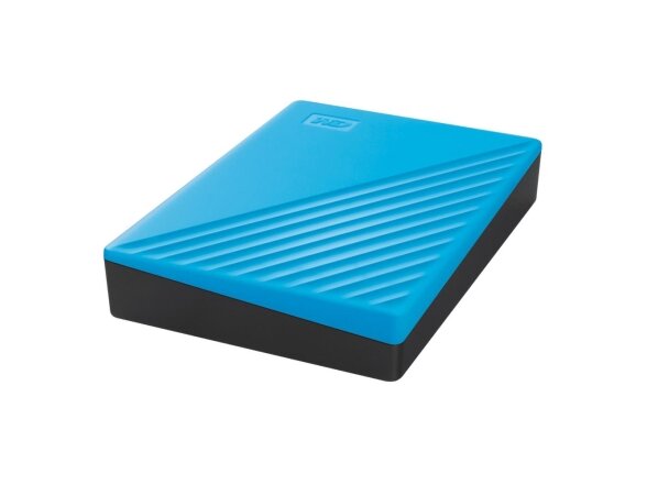 External HDD|WESTERN DIGITAL|My Passport|4TB|USB 2.0|USB 3.0|USB 3.2|Colour Blue|WDBPKJ0040BBL-WESN 1
