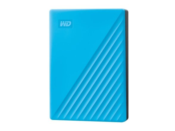External HDD|WESTERN DIGITAL|My Passport|4TB|USB 2.0|USB 3.0|USB 3.2|Colour Blue|WDBPKJ0040BBL-WESN External HDD|WESTERN DIGITAL|My Passport|4TB|USB 2.0|USB 3.0|USB 3.2|Colour Blue|WDBPKJ0040BBL-WESN