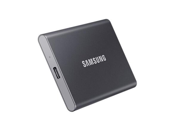 External SSD|SAMSUNG|T7|2TB|USB 3.2|Write speed 1000 MBytes/sec|Read speed 1050 MBytes/sec|MU-PC2T0T/WW 6