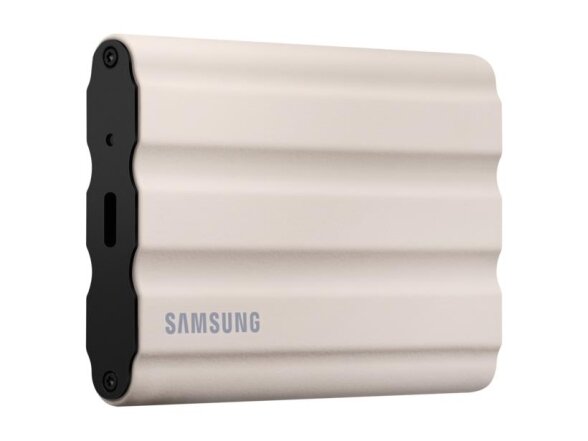 External SSD|SAMSUNG|T7|2TB|USB 3.2|Write speed 1000 MBytes/sec|Read speed 1050 MBytes/sec|MU-PE2T0K/EU 1