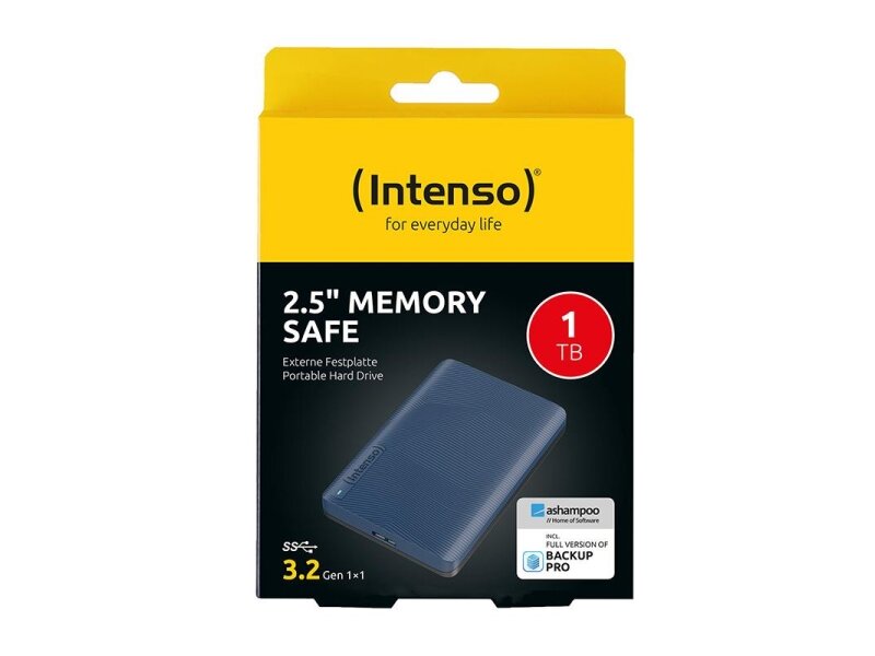 External HDD|INTENSO|1000 GB|Colour Blue|6029565 1