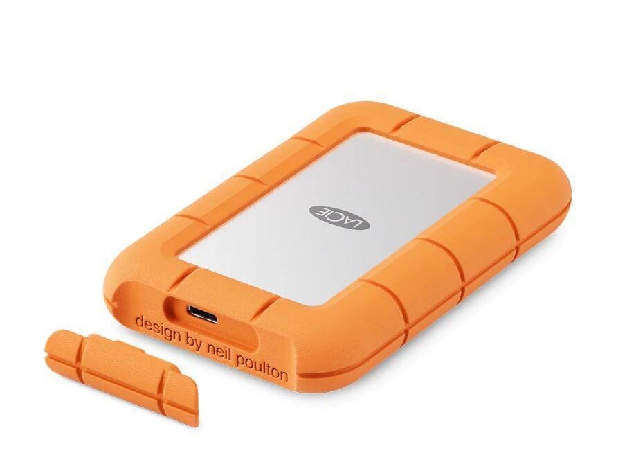 External SSD|LACIE|1TB|USB-C|Write speed 2000 MBytes/sec|Read speed 2000 MBytes/sec|STMF1000400 1