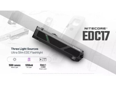 FLASHLIGHT EDC SERIES/EDC17 EU (CLASS 1) NITECORE