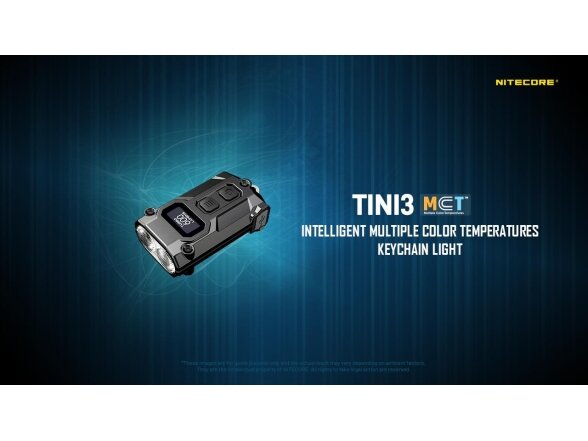 FLASHLIGHT T SERIES 600 LUMENS/TINI3 NITECORE 13 FLASHLIGHT T SERIES 600 LUMENS/TINI3 NITECORE 13