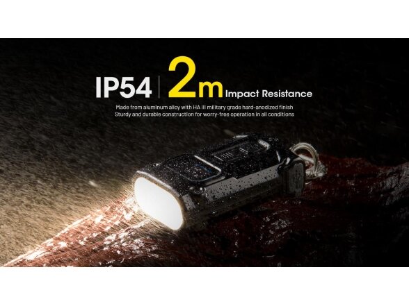 FLASHLIGHT T SERIES 600 LUMENS/TINI3 NITECORE 2 FLASHLIGHT T SERIES 600 LUMENS/TINI3 NITECORE 2