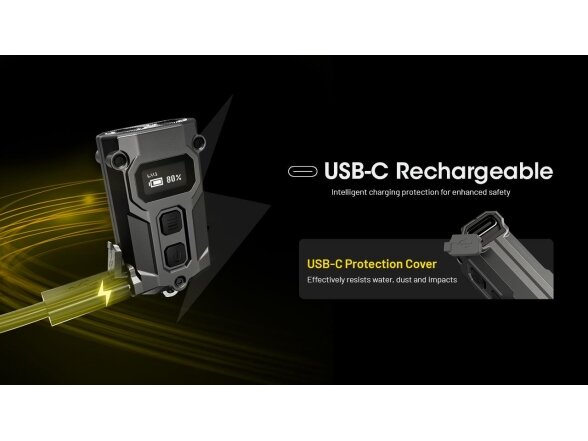 FLASHLIGHT T SERIES 600 LUMENS/TINI3 NITECORE 5 FLASHLIGHT T SERIES 600 LUMENS/TINI3 NITECORE 5