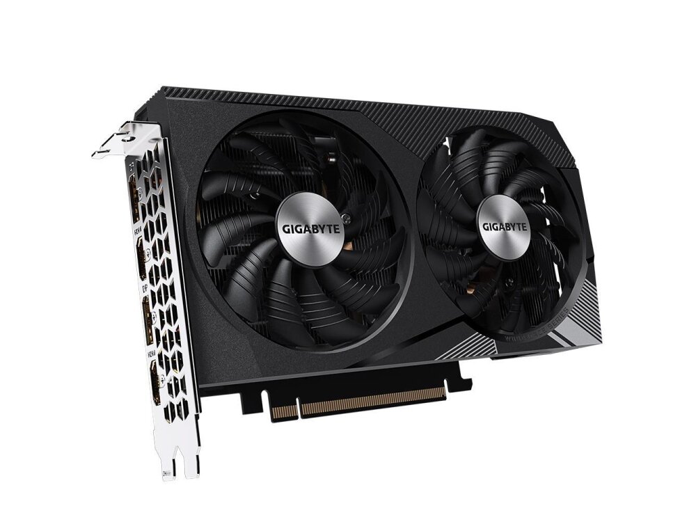 Graphics Card|GIGABYTE|NVIDIA GeForce RTX 3060|12 GB|GDDR6|192 bit|PCIE 4.0 16x|Memory 15000 MHz|GPU 1792 MHz|2xHDMI|2xDisplayPort|GV-N3060WF2OC-12GD2.0 1