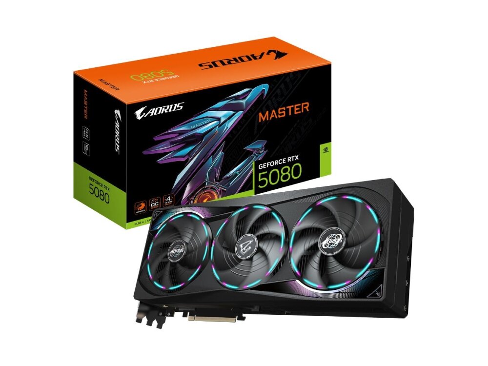 Graphics Card|GIGABYTE|NVIDIA GeForce RTX 5080|16 GB|GDDR7|256 bit|PCIE 5.0 16x|GPU 2617 MHz|Dual Slot Fansink|1xHDMI|3xDisplayPort|GV-N5080AORUSM-16GD1.0 10 Graphics Card|GIGABYTE|NVIDIA GeForce RTX 5080|16 GB|GDDR7|256 bit|PCIE 5.0 16x|GPU 2617 MHz|Dual Slot Fansink|1xHDMI|3xDisplayPort|GV-N5080AORUSM-16GD1.0 10