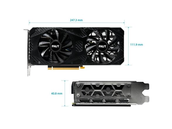 Graphics Card|PALIT|NVIDIA|GeForce RTX 3060|1320 MHz|12 GB|GDDR6|192 bit|PCI Express 4.0|Active|NE63060U19K9-PG190L 7