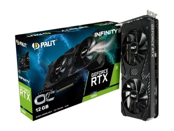 Graphics Card|PALIT|NVIDIA|GeForce RTX 3060|1320 MHz|12 GB|GDDR6|192 bit|PCI Express 4.0|Active|NE63060U19K9-PG190L 9