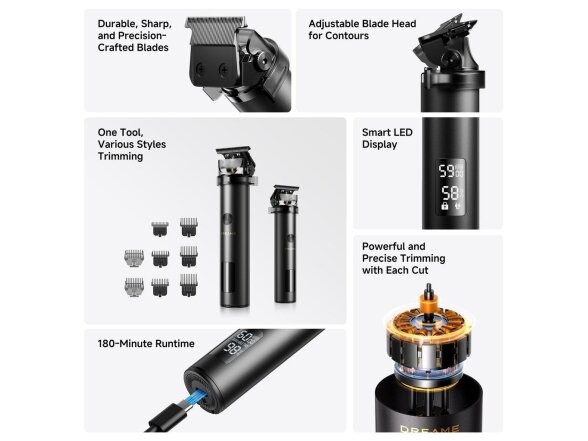 HAIR TRIMMER T3/AG01B DREAME 1 HAIR TRIMMER T3/AG01B DREAME 1
