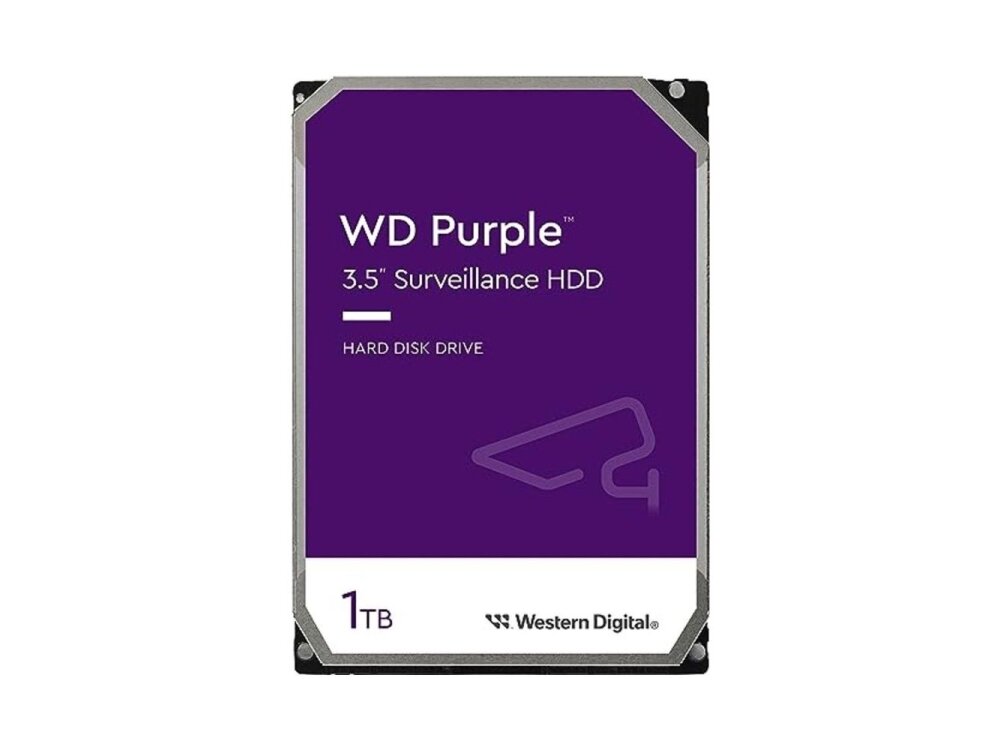 HDD|WESTERN DIGITAL|Purple|1TB|SATA 3.0|64 MB|5400 rpm|3,5"|WD11PURZ 2 HDD|WESTERN DIGITAL|Purple|1TB|SATA 3.0|64 MB|5400 rpm|3,5"|WD11PURZ 2