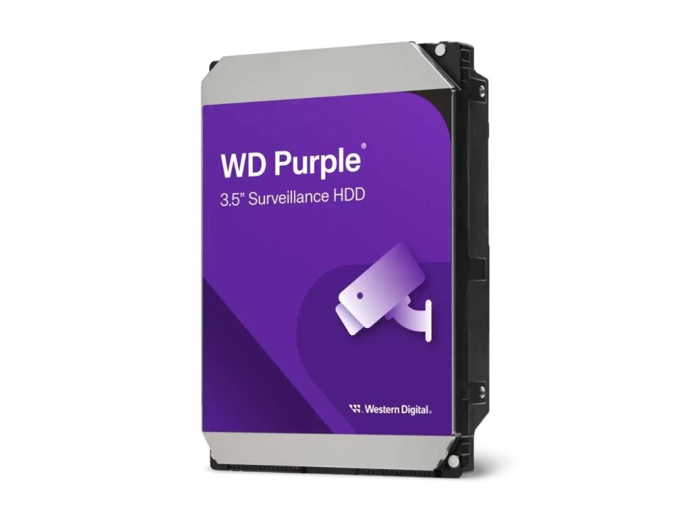 HDD|WESTERN DIGITAL|Purple|2TB|SATA|256 MB|3,5"|WD23PURZ 1