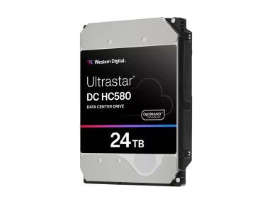 HDD|WESTERN DIGITAL ULTRASTAR|Ultrastar DC HC580|24TB|SATA|512 MB|7200 rpm|3,5"|0F62796