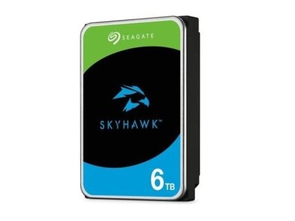 HDD|SEAGATE|SkyHawk|6TB|SATA|256 MB|5400 rpm|Discs/Heads 4/8|3,5"|ST6000VX009