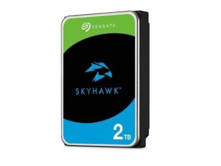 HDD|SEAGATE|SkyHawk|2TB|SATA|256 MB|5400 rpm|Discs/Heads 1/2|3,5"|ST2000VX017