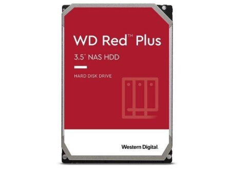 HDD|WESTERN DIGITAL|Red Plus|2TB|SATA|64 MB|5400 rpm|3,5"|WD20EFPX HDD|WESTERN DIGITAL|Red Plus|2TB|SATA|64 MB|5400 rpm|3,5"|WD20EFPX