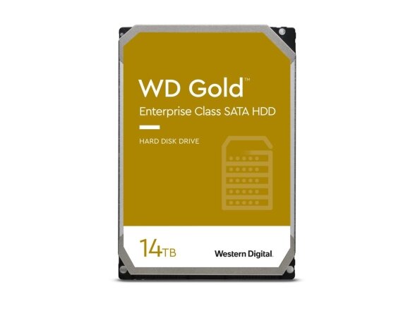 HDD|WESTERN DIGITAL|Gold|14TB|SATA 3.0|512 MB|7200 rpm|3,5"|WD142KRYZ HDD|WESTERN DIGITAL|Gold|14TB|SATA 3.0|512 MB|7200 rpm|3,5"|WD142KRYZ