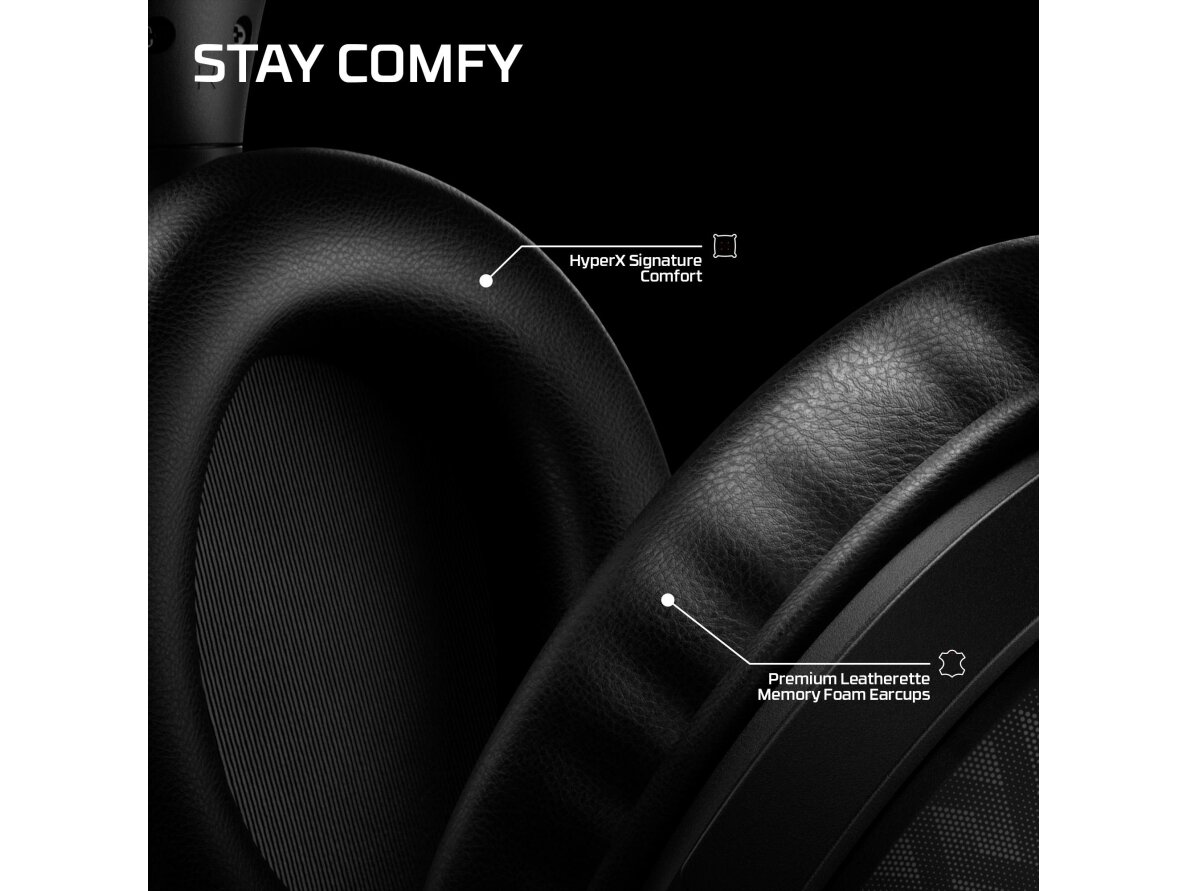 HEADSET HYPERX CLOUDX STINGER3/BLACK BS1T5AA HYPERX 3 HEADSET HYPERX CLOUDX STINGER3/BLACK BS1T5AA HYPERX 3