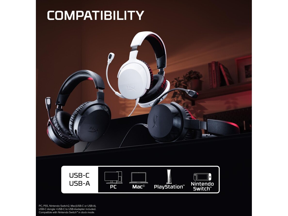 HEADSET HYPERX CLOUDX STINGER3/BLACK BS1T5AA HYPERX 5