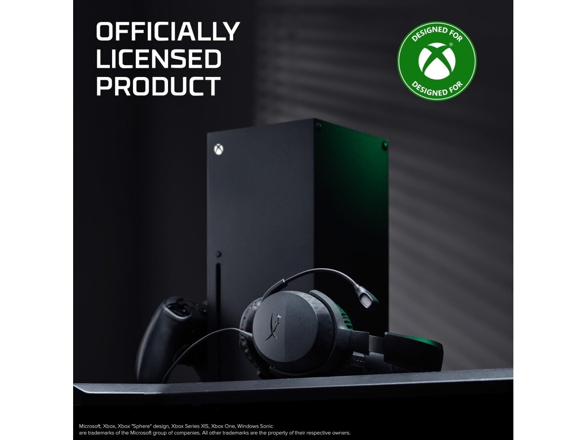HEADSET HYPERX CLOUDX STINGER3/XBOX BLACK BS1T7AA HYPERX 2 HEADSET HYPERX CLOUDX STINGER3/XBOX BLACK BS1T7AA HYPERX 2
