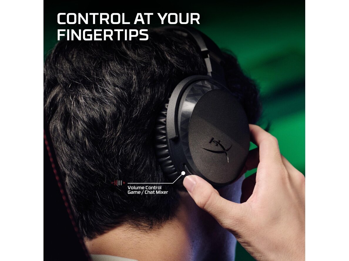 HEADSET HYPERX CLOUDX STINGER3/XBOX BLACK BS1T7AA HYPERX 6
