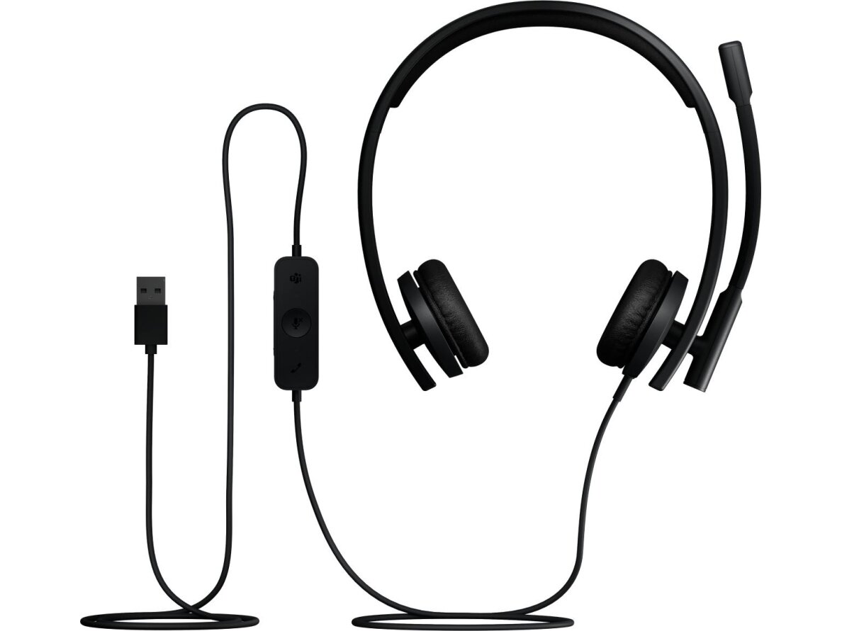 HEADSET STEREO H570E USB/BLACK 981-001430 LOGITECH 4