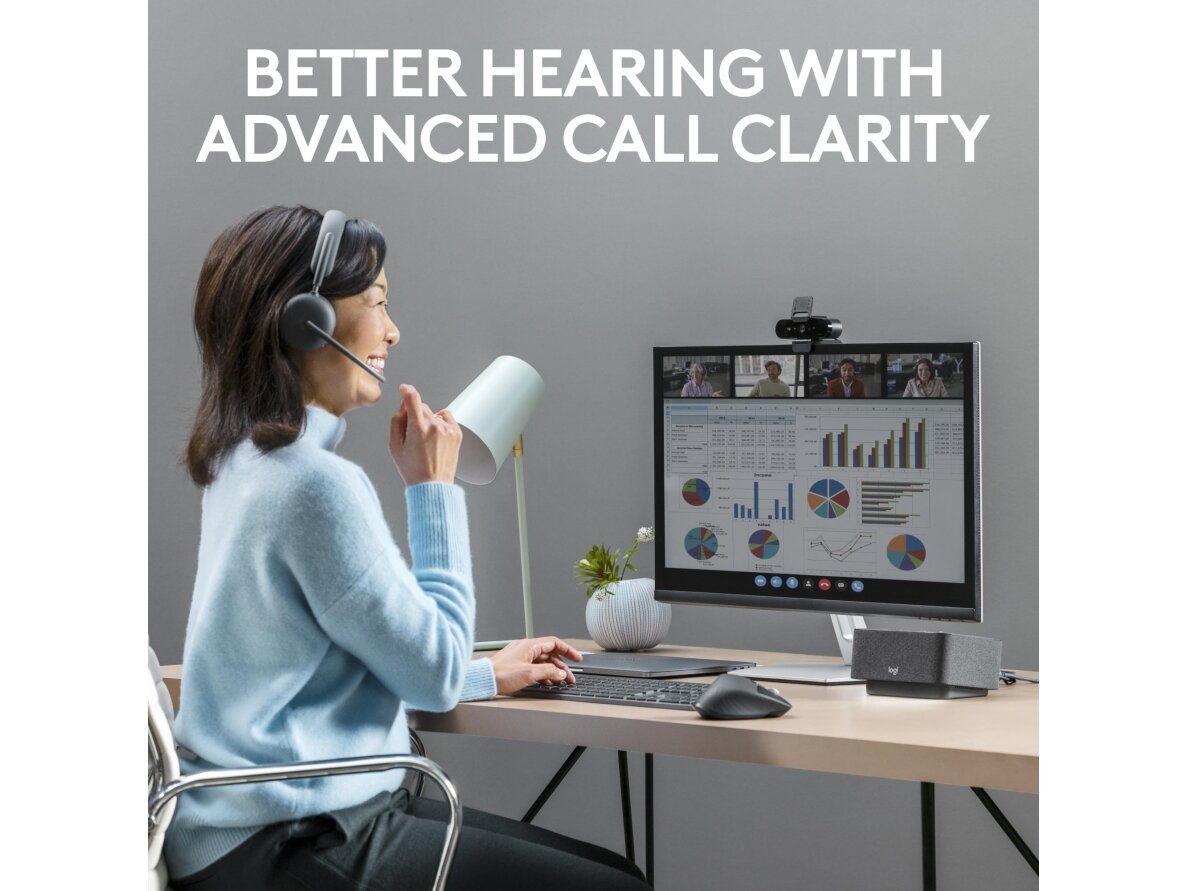 HEADSET ZONE WIRELESS 2/GRAPHITE 981-001152 LOGITECH 7