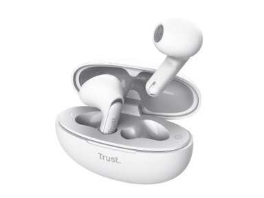 HEADSET EARPHONES YAVI BT ENC/WHITE 25173 TRUST