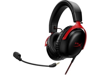 HEADSET HYPERX CLOUD III/BLACK/RED 727A9AA HYPERX