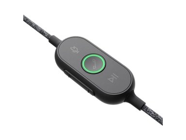 HEADSET ZONE WIRED/DARK GREY 981-000875 LOGITECH