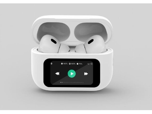 HEADSET BLUETOOTH/WHITE TWS-LCD-ANC-01-W GEMBIRD 2 HEADSET BLUETOOTH/WHITE TWS-LCD-ANC-01-W GEMBIRD 2