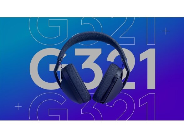 HEADSET G321 LIGHTSPEED WRL/WHITE 981-001569 LOGITECH 7