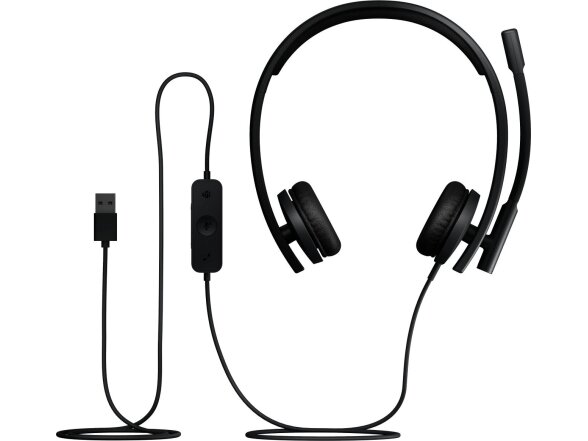 HEADSET STEREO H570E USB/BLACK 981-001430 LOGITECH 4